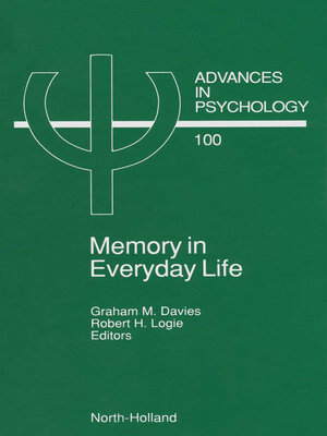 cover image of Memory in Everyday Life